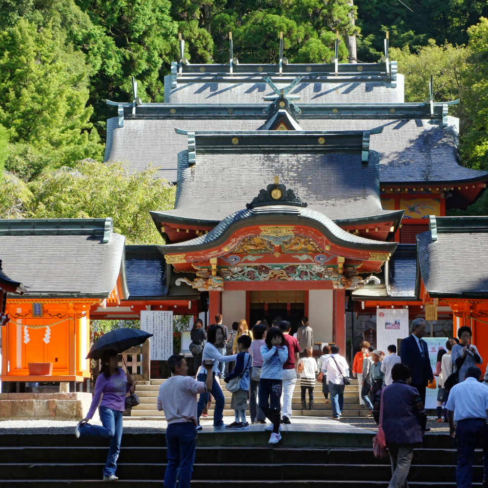 霧島神宮（鹿児島県霧島市）の写真・外観