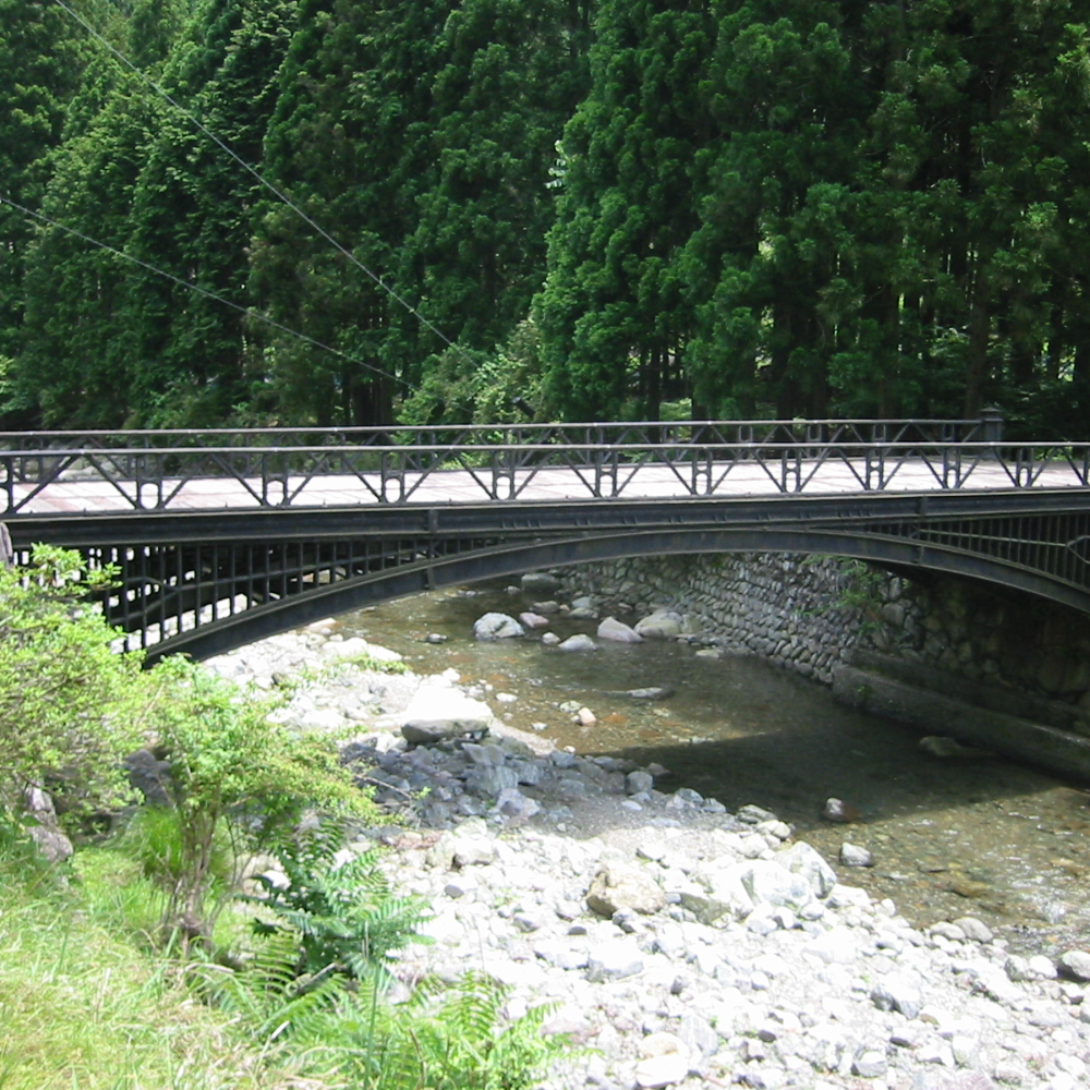 神子畑鋳鉄橋（兵庫県朝来市）の写真・外観