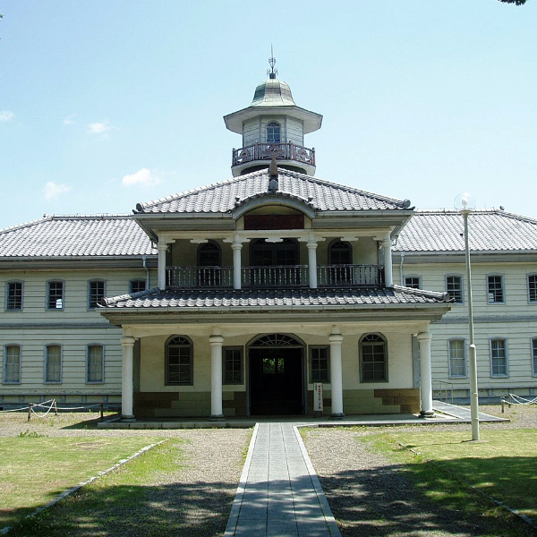 旧水海道小学校本館(茨城県水戸市)の写真・外観