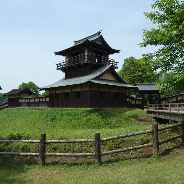 逆井城跡（茨城県坂東市）の写真・外観