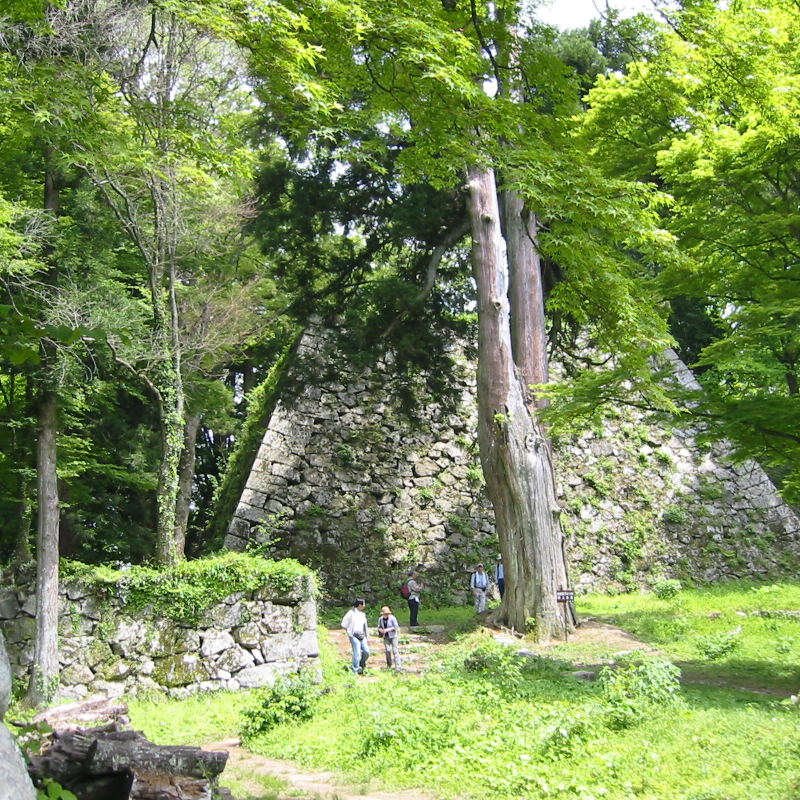 高取城跡（奈良県高取町）の写真・外観