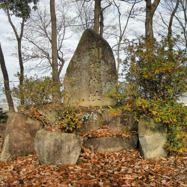 明智（長山）城跡（岐阜県可児市）の写真・外観