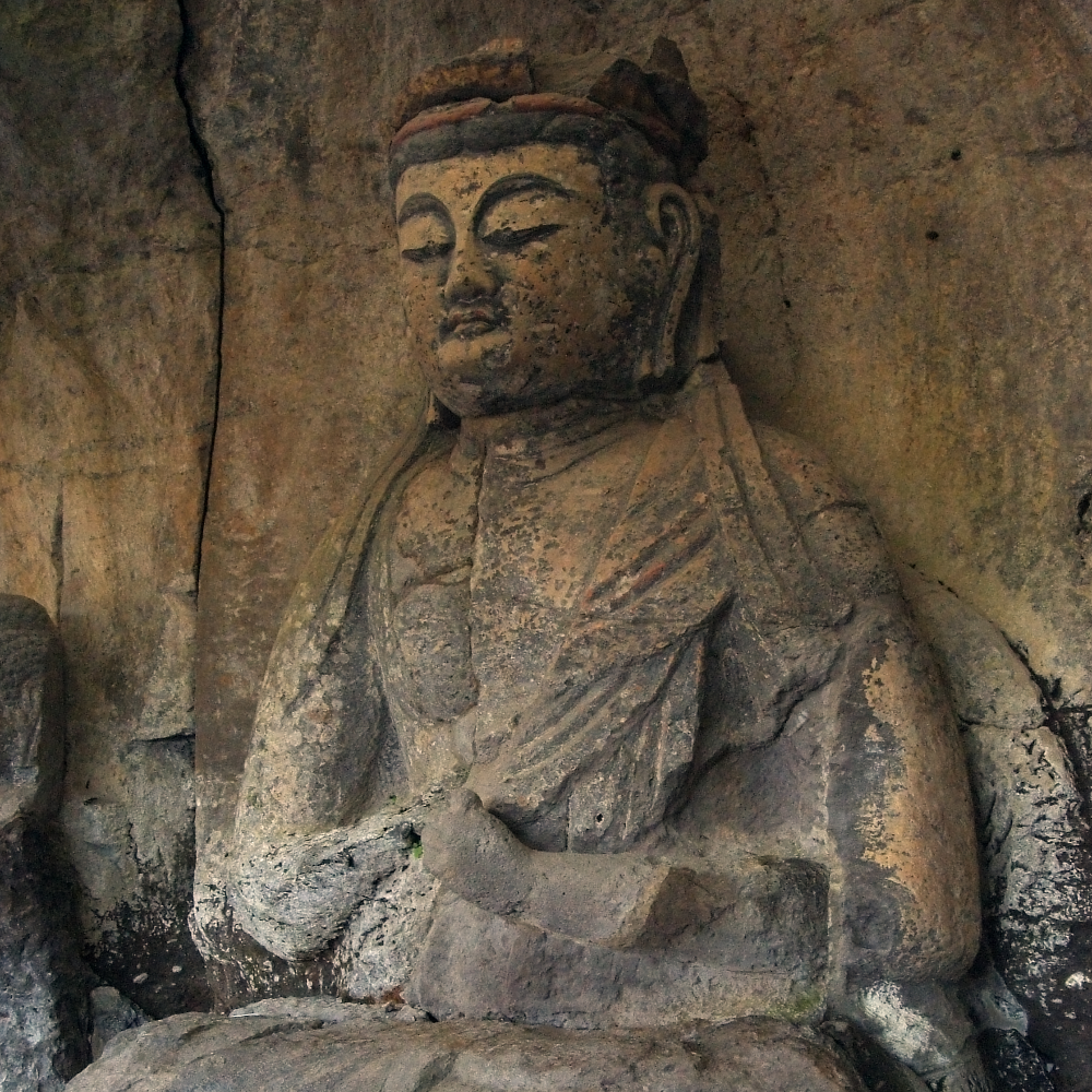 臼杵石仏(磨崖仏)(大分県臼杵市)の写真・外観