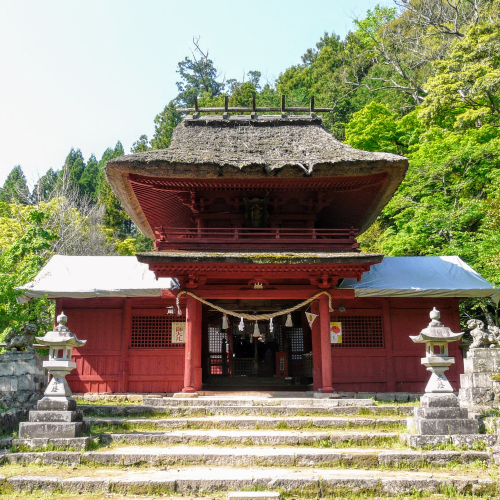 鷲原八幡宮（島根県津和野町）の写真・外観