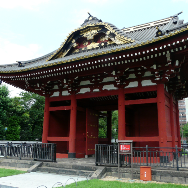 台徳院霊廟惣門（東京都港区）の写真・外観