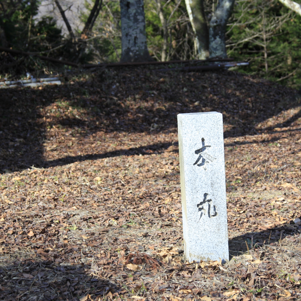 勝山城跡（山梨県都留市）の写真・外観