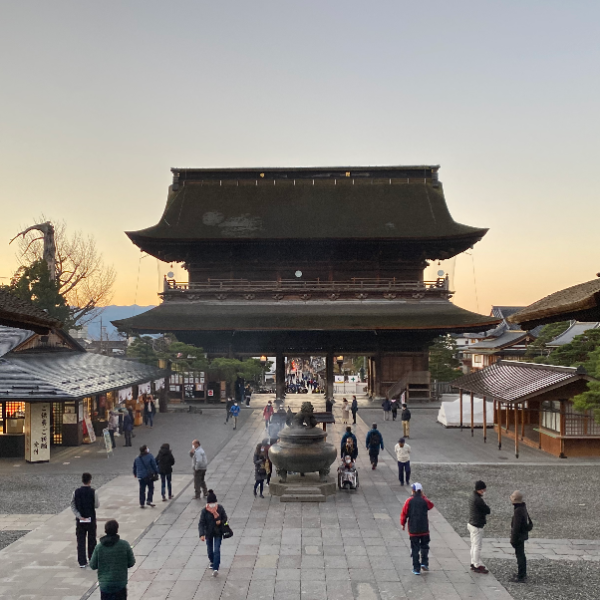 善光寺三門(長野県長野市)の写真・外観