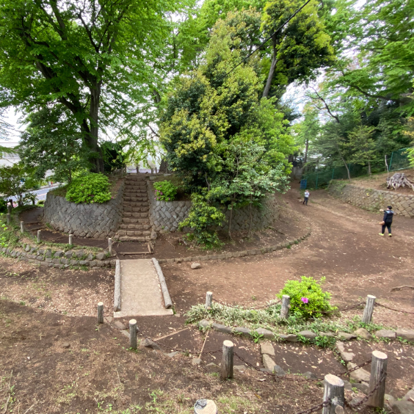世田谷城址公園（東京都世田谷区）の写真・外観