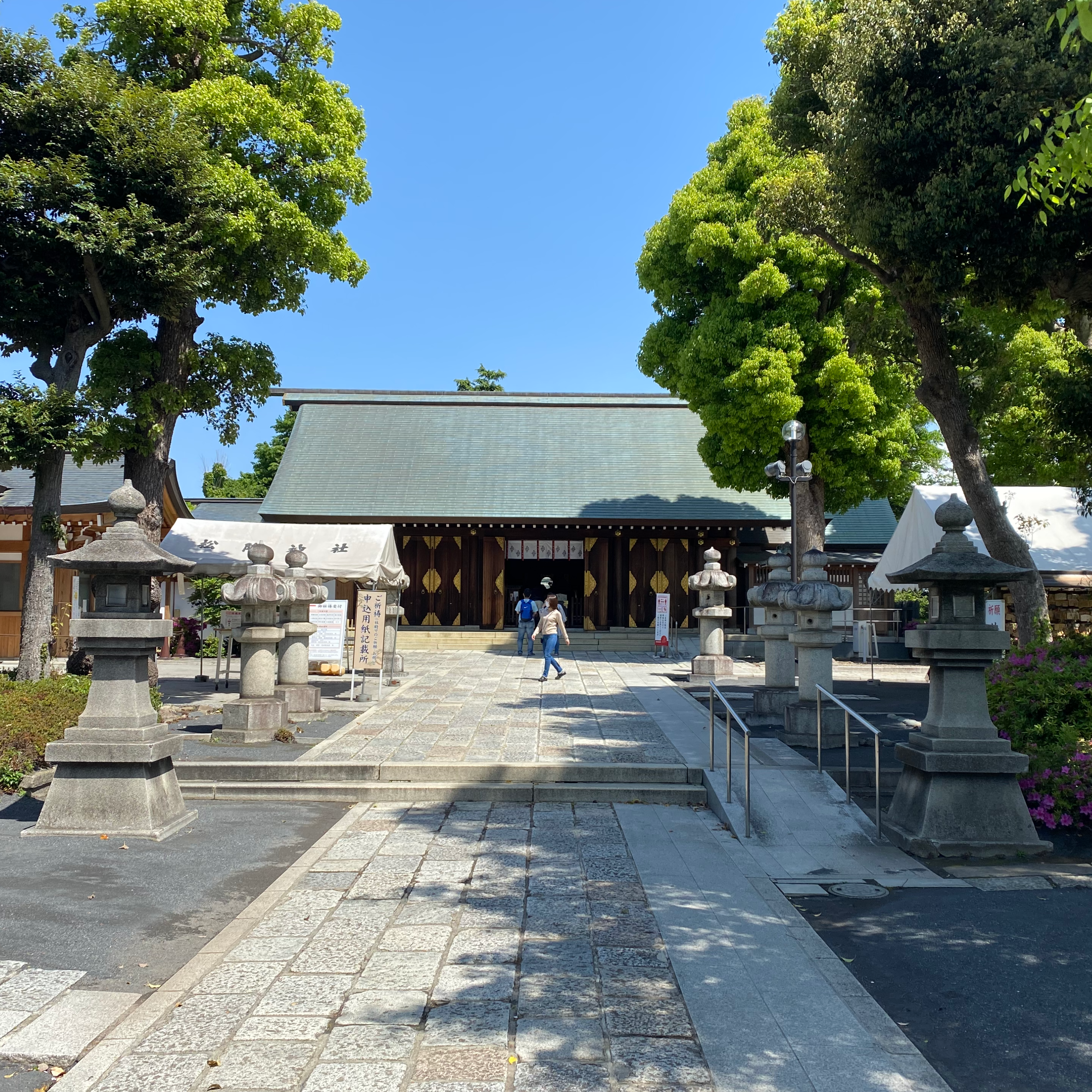 松陰神社（山口県萩市）の写真・外観