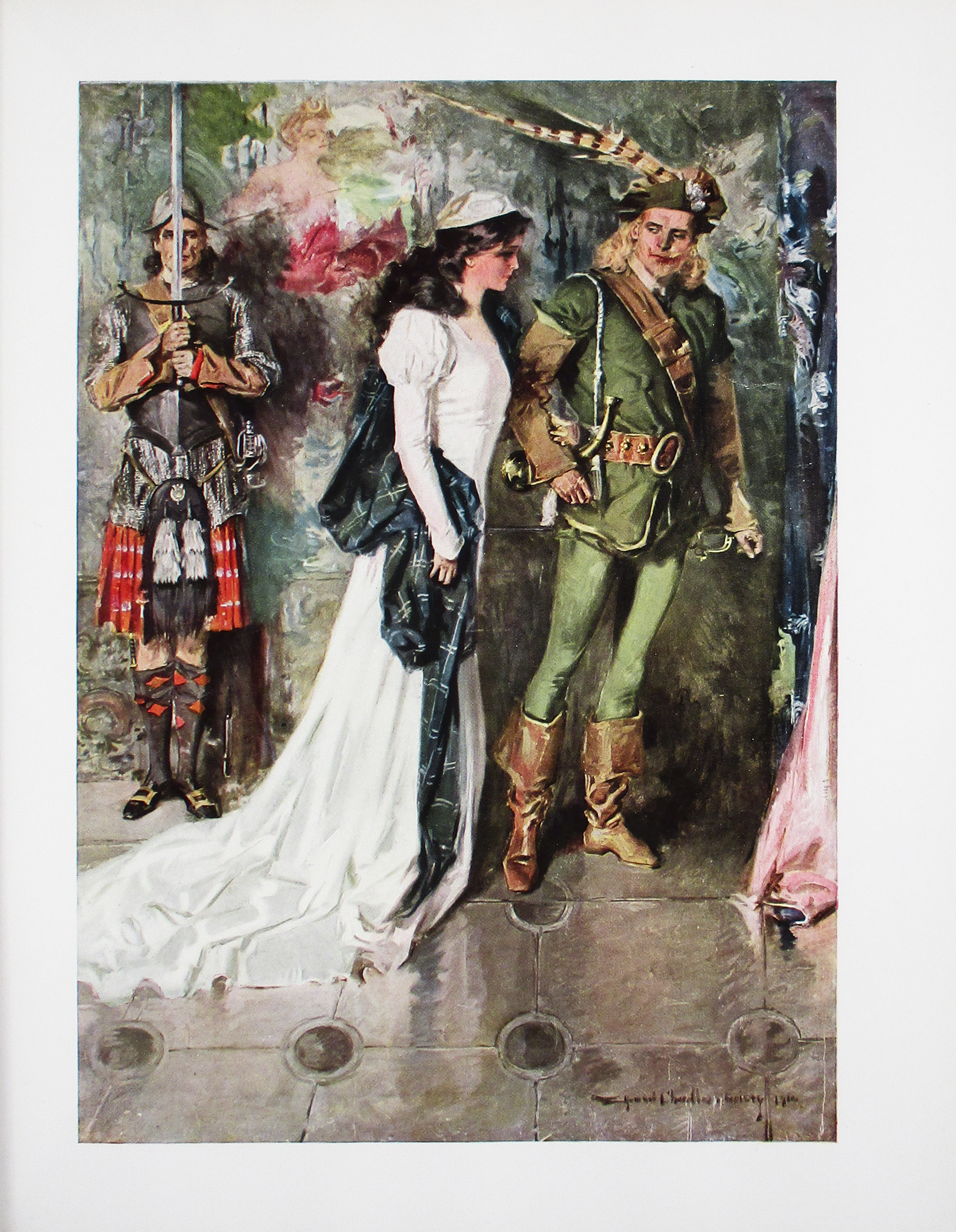 The Lady Of The Lake ILLUSTRATIONS, 1910 (Internet Archive)