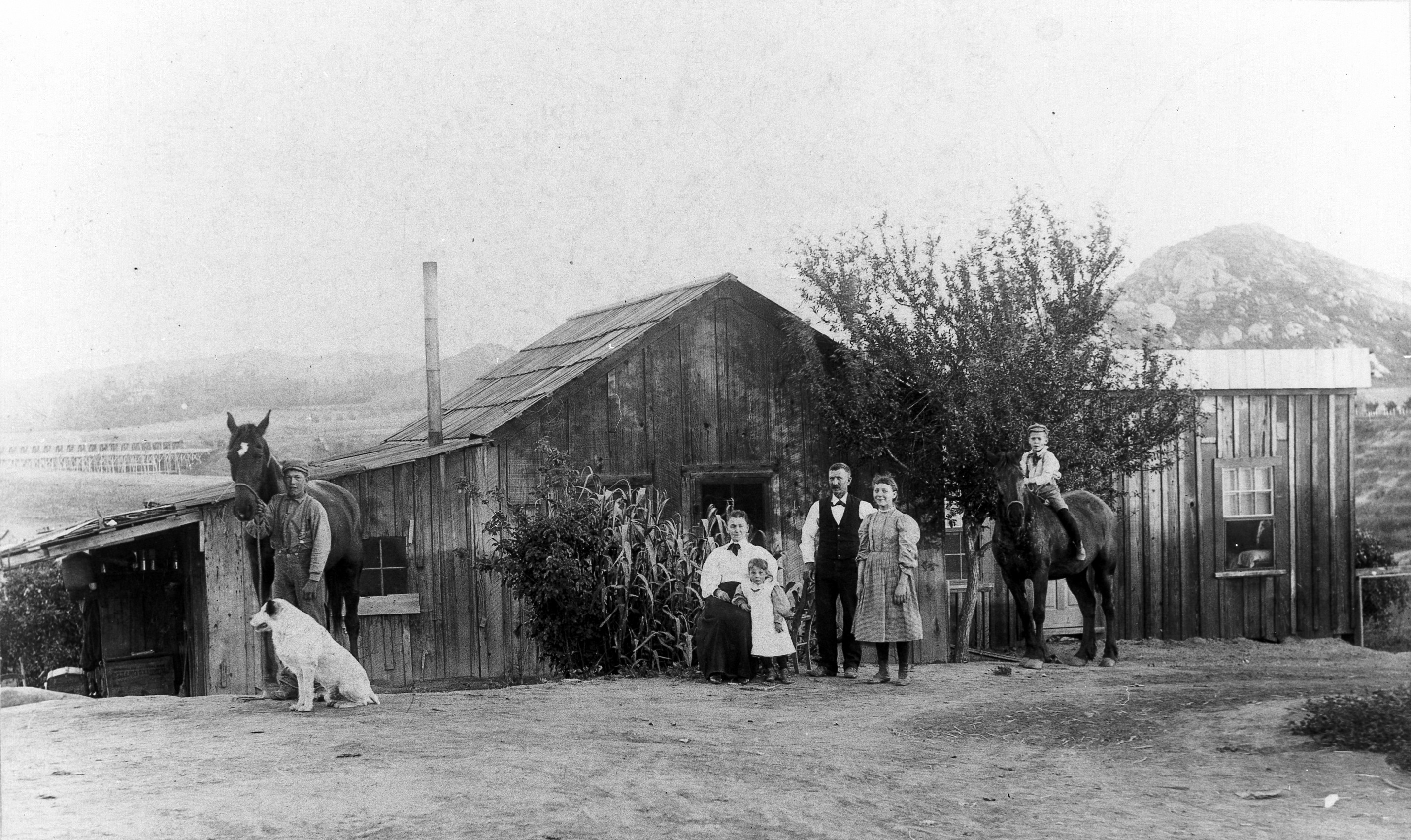 Shades of Riverside - Family Portrait, 1899 (Internet Archive)