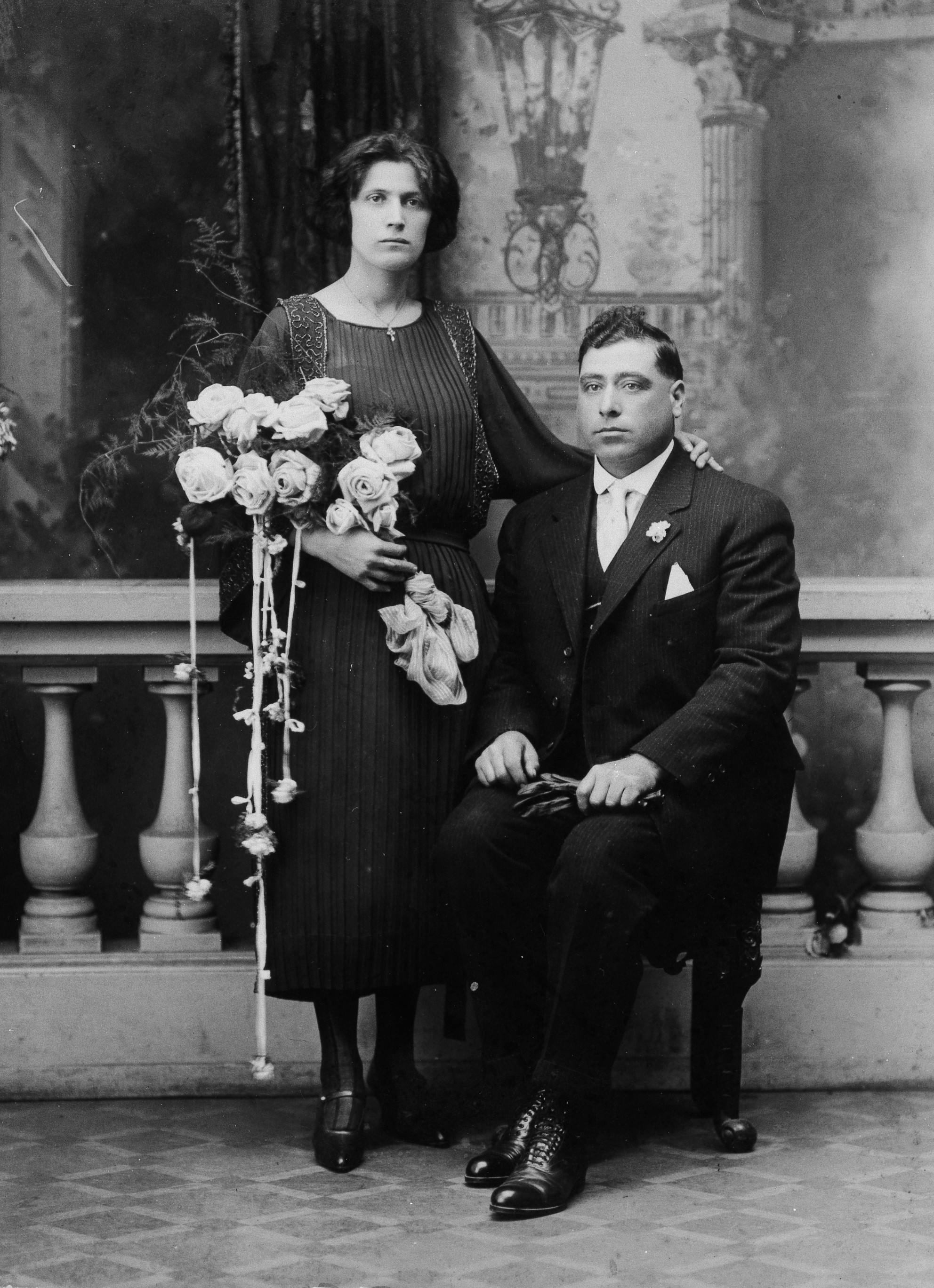 Shades of South San Francisco - Wedding, 1921 (Internet Archive)