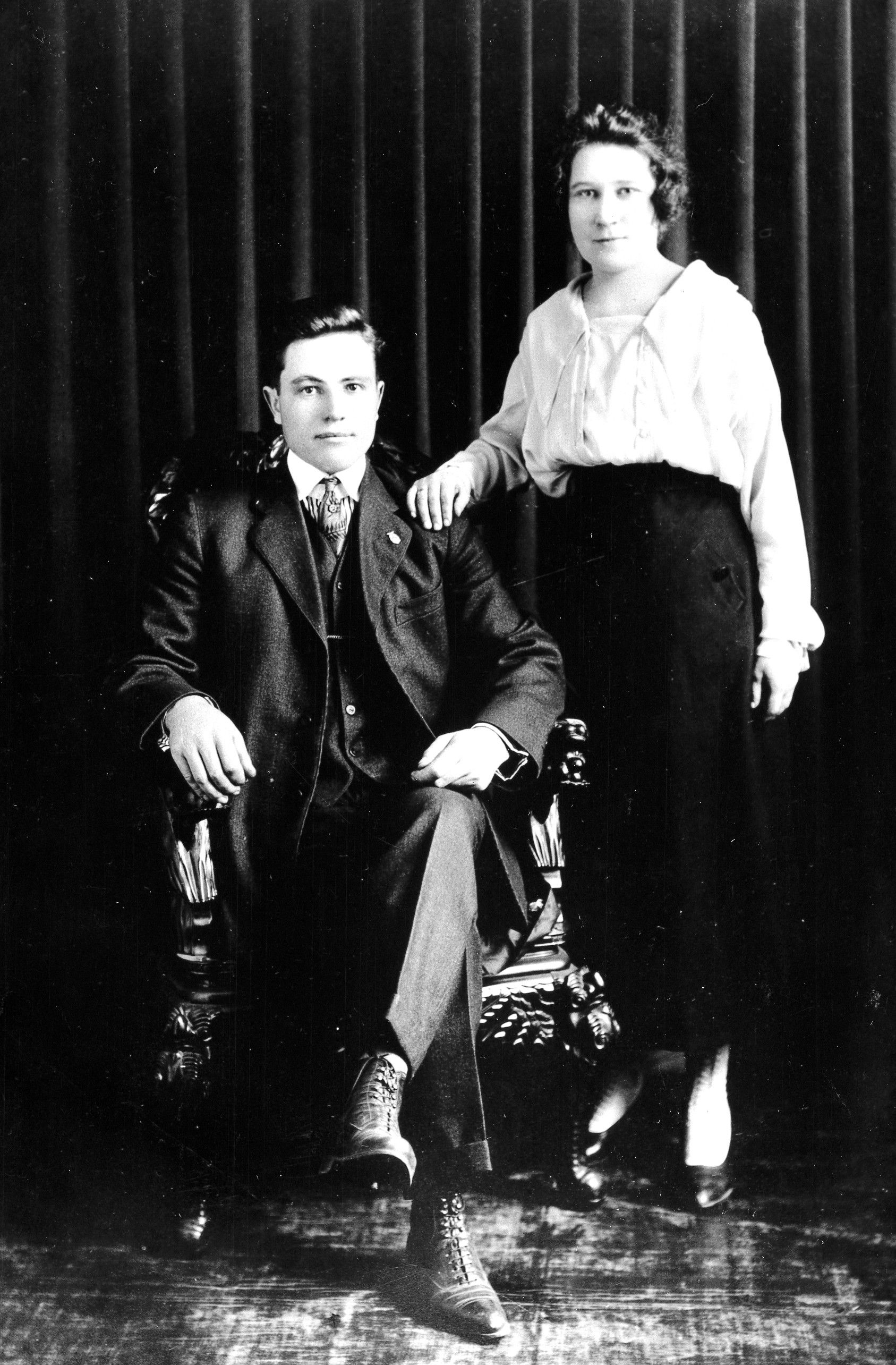 Shades of Whittier - John and Elsie, 1918 (Internet Archive)