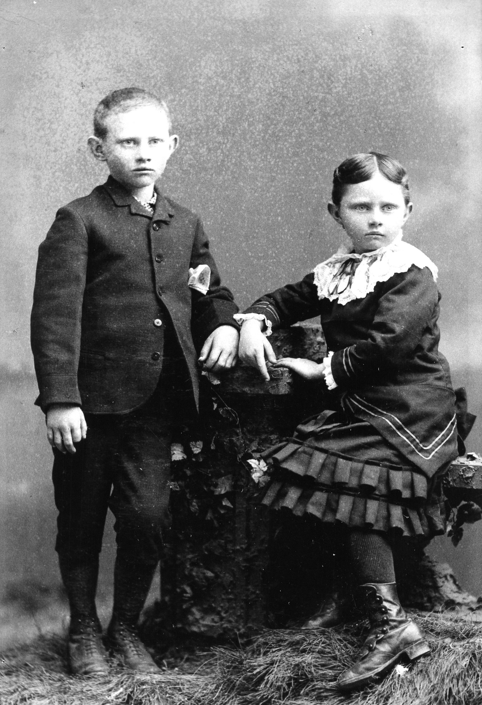 Shades of Whittier - Joe and Annie, 1888 (Internet Archive)