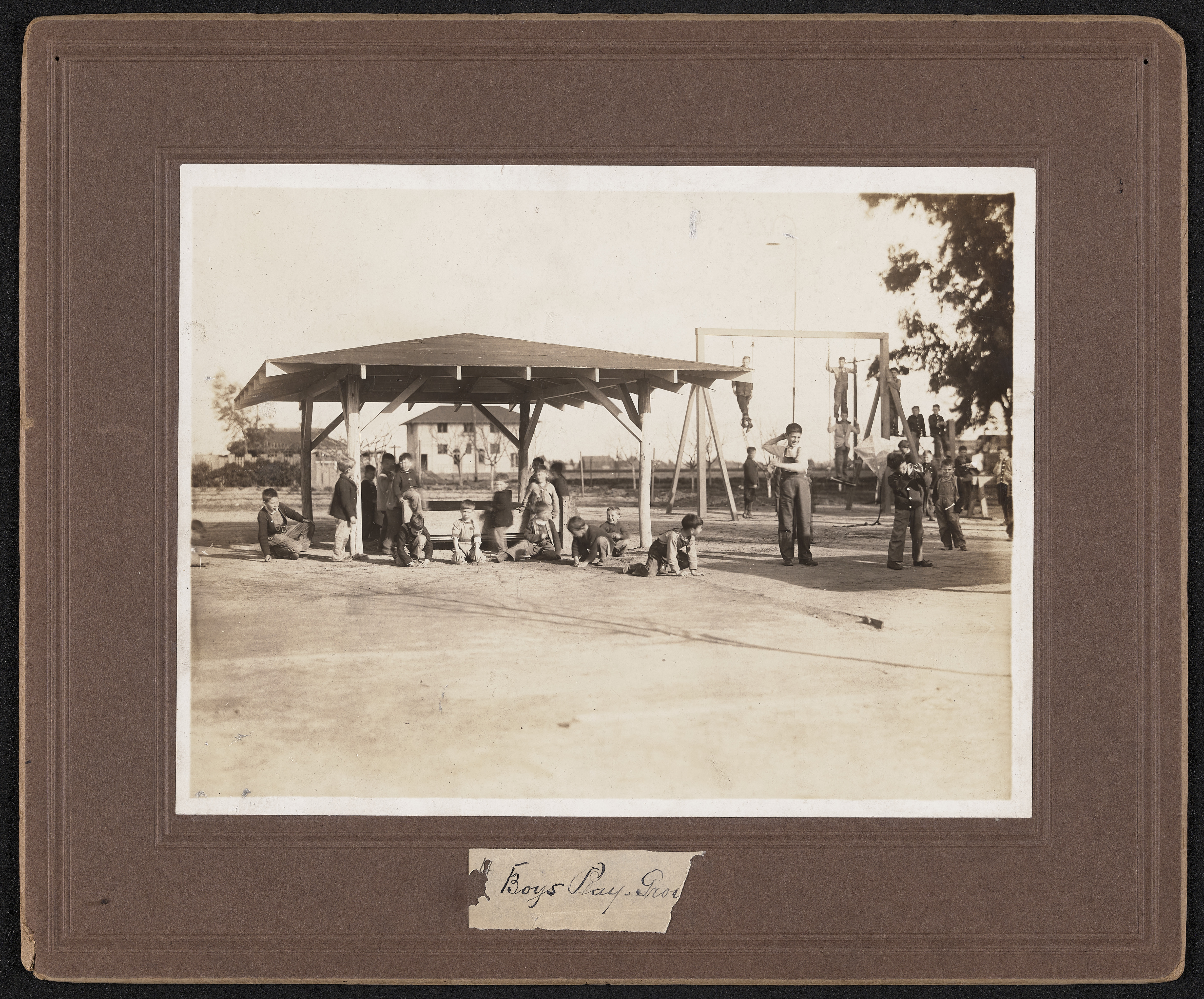 Boys Day Group, Vista del Mar Child Service, circa 1890, 1890 (Internet Archive)