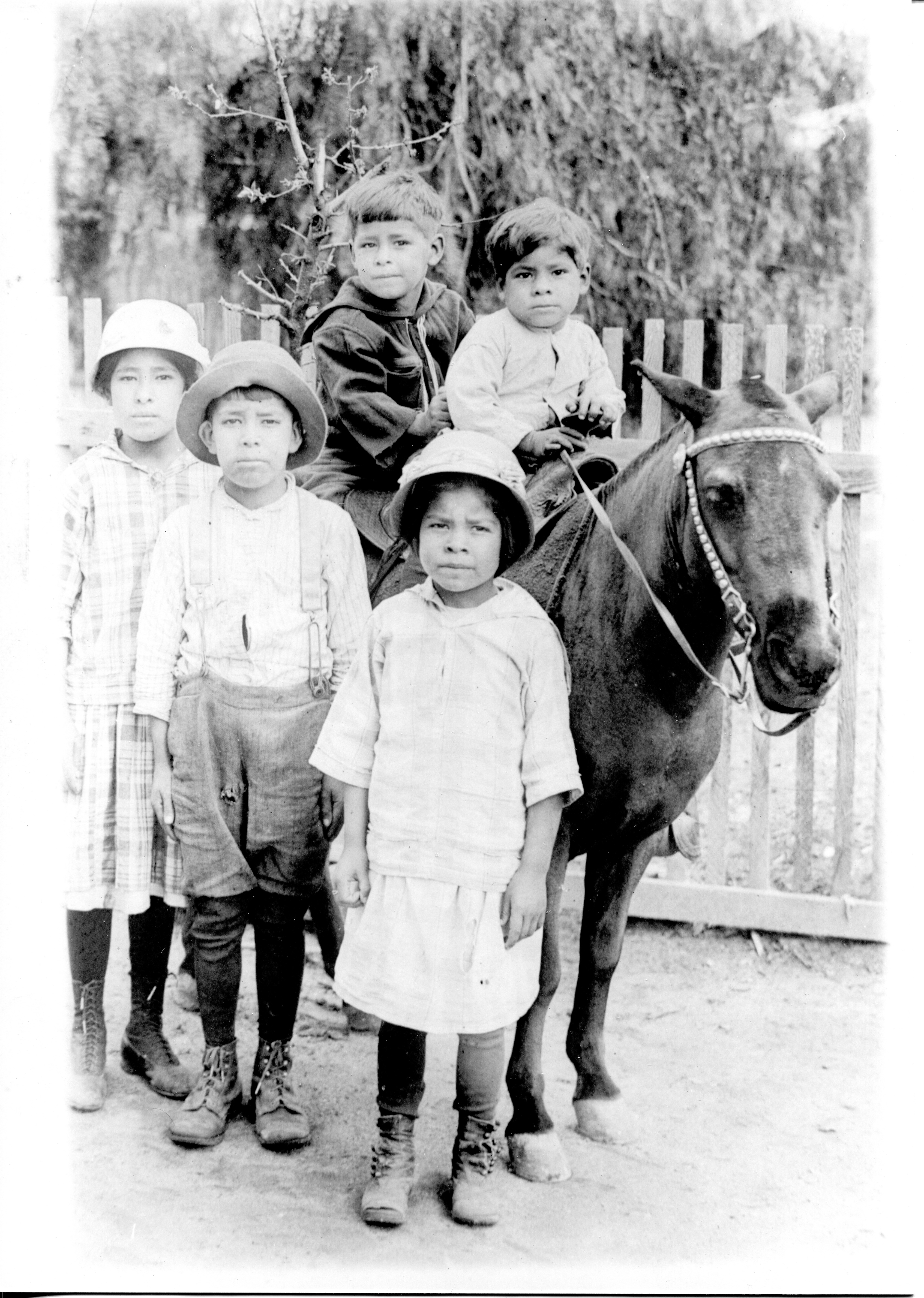 Group Portrait of the Ruiz children, 1920 (Internet Archive)