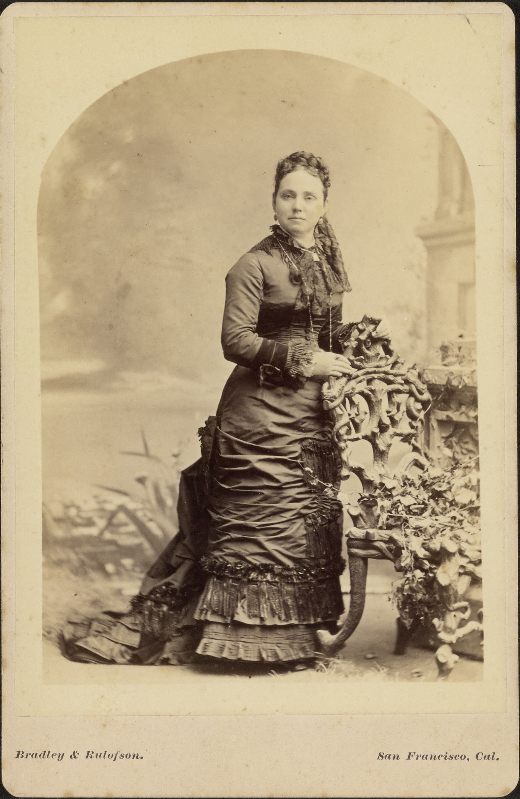 Portrait of Hilarita Reed Lyford, 1884 (Internet Archive)