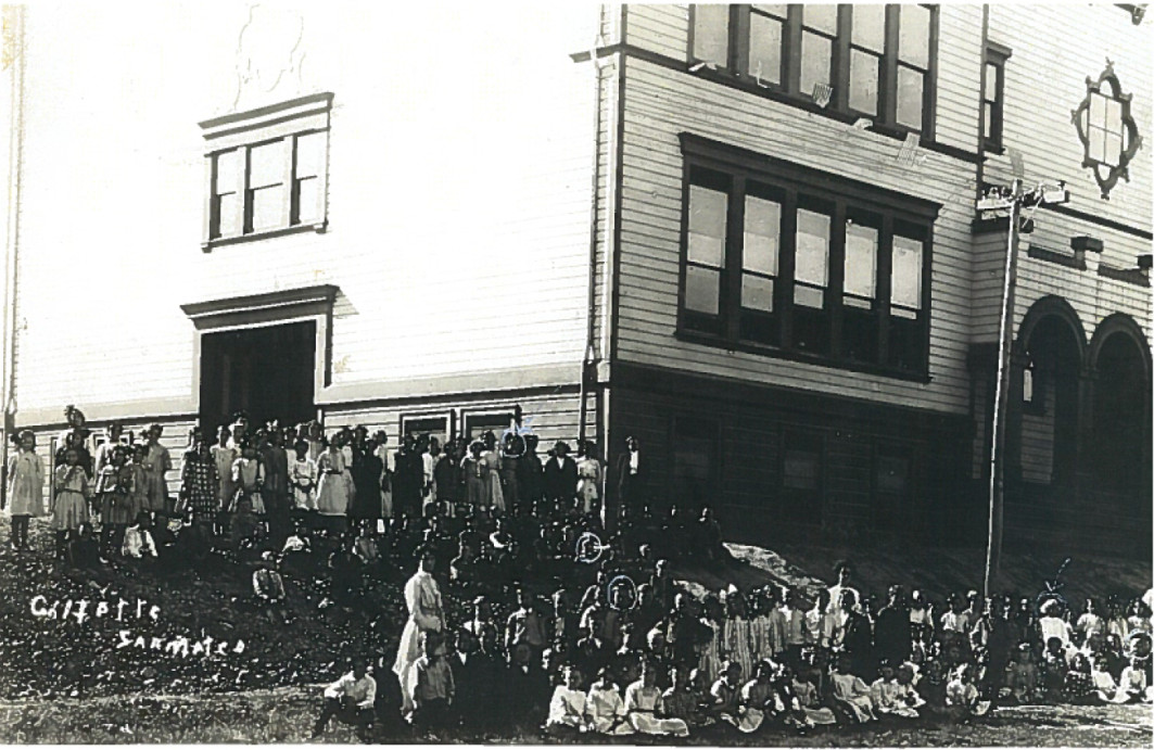 Students at Old Edgemont Grammar School, 1911, 1911 (Internet Archive)