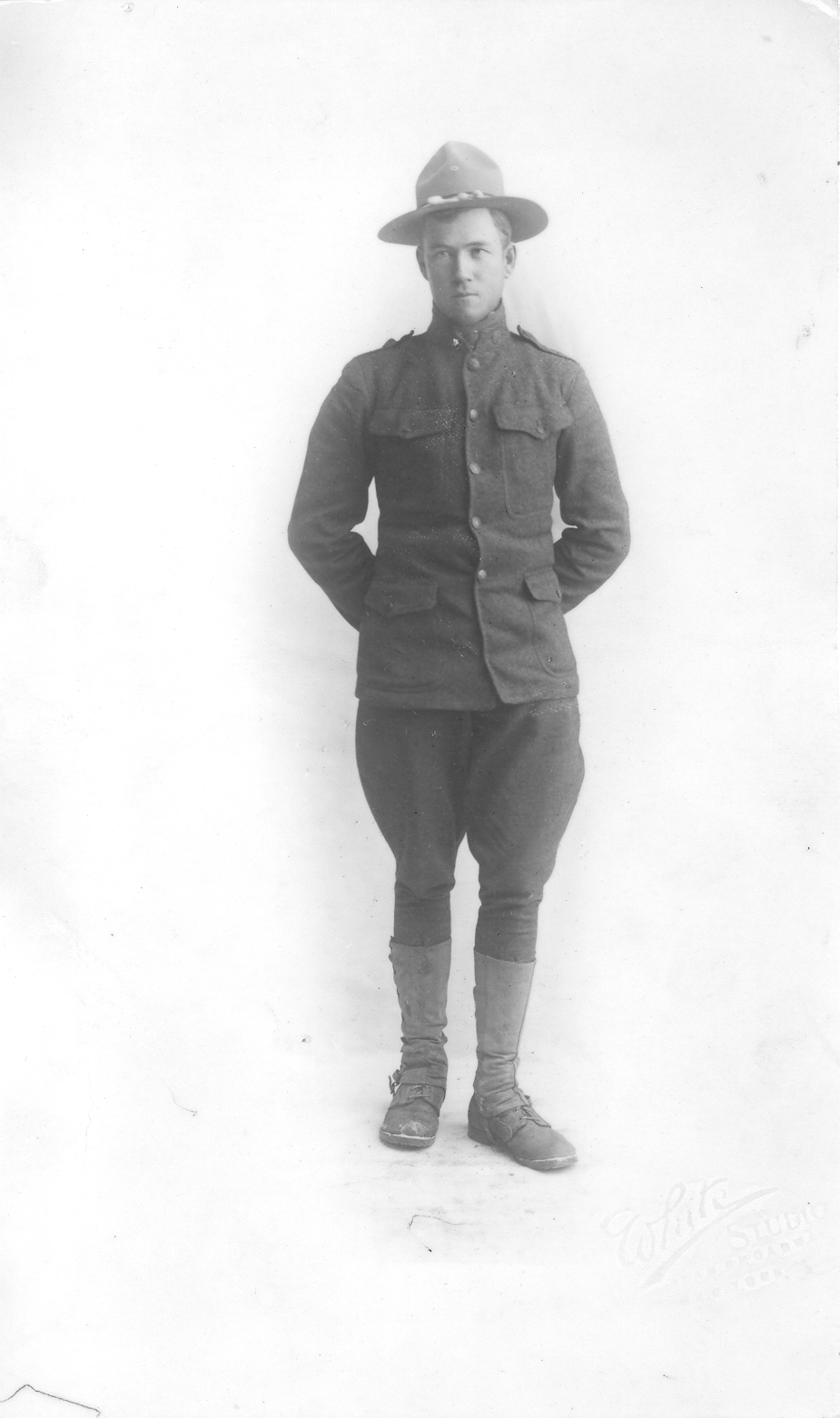 Oscar Alfred Evans (World War I, Tulare County) (World War I), 1914 (Internet Archive)