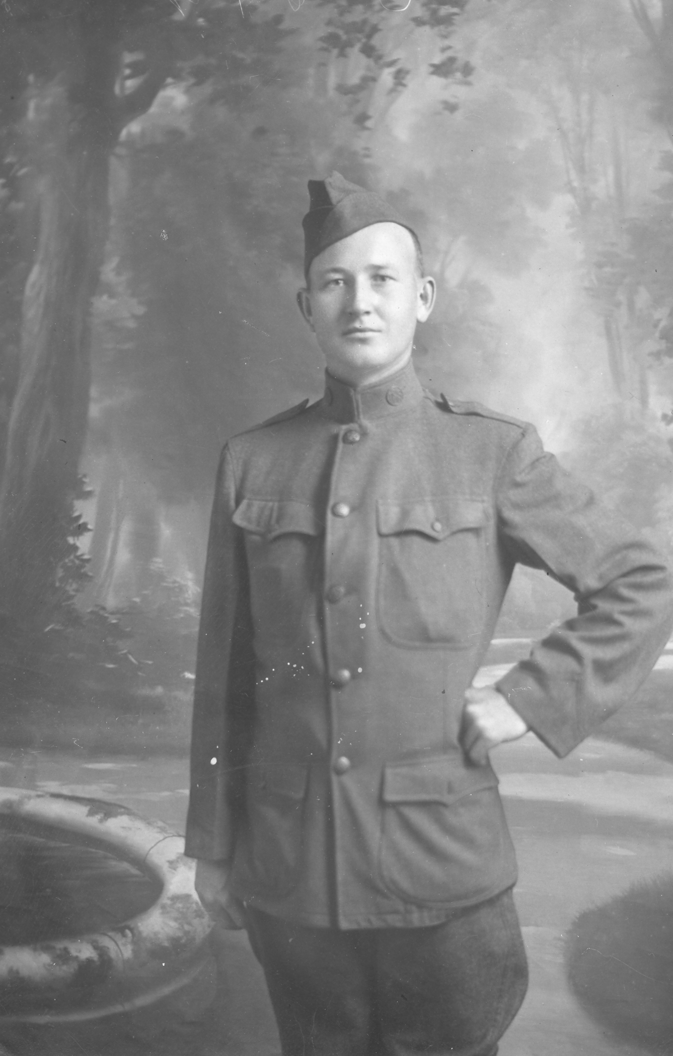 Chris Martzen (World War I, Tulare County) (World War I), 1914 (Internet Archive)
