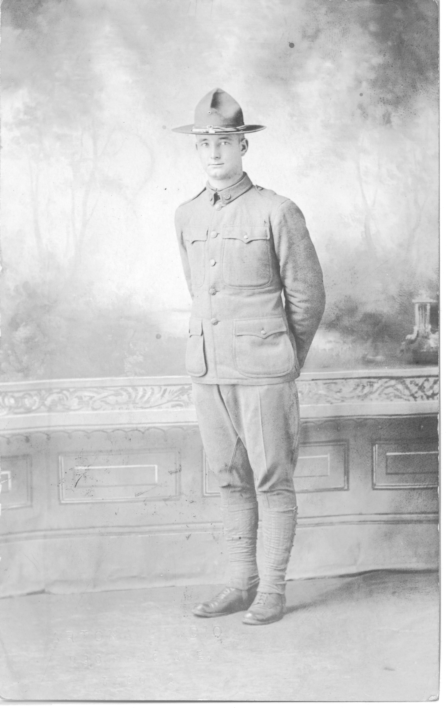 Emery Sanders (World War I, Tulare County) (World War I), 1914 (Internet Archive)