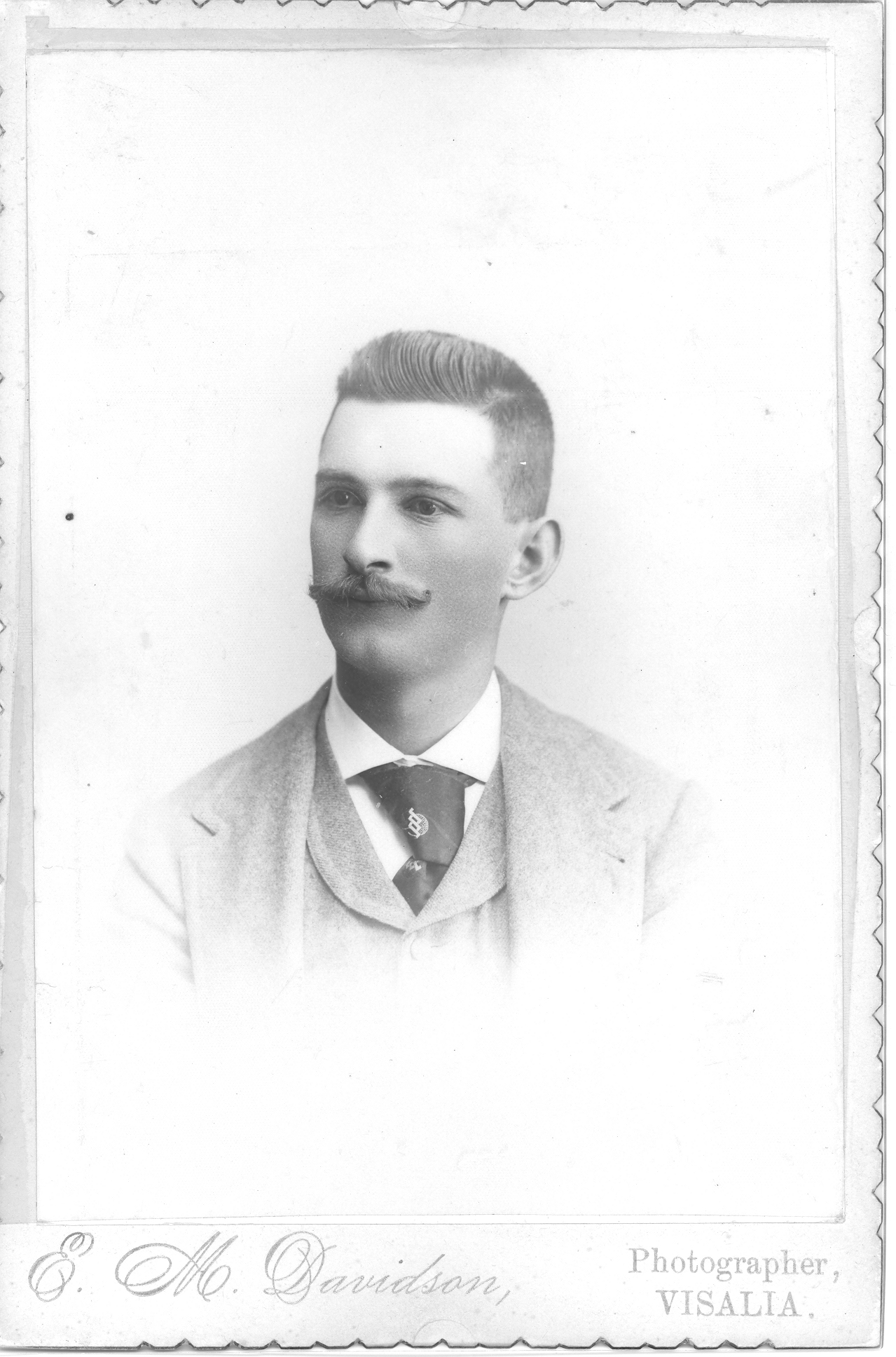 Frank Pease, Visalia, California, ca 1888, 1888 (Internet Archive)