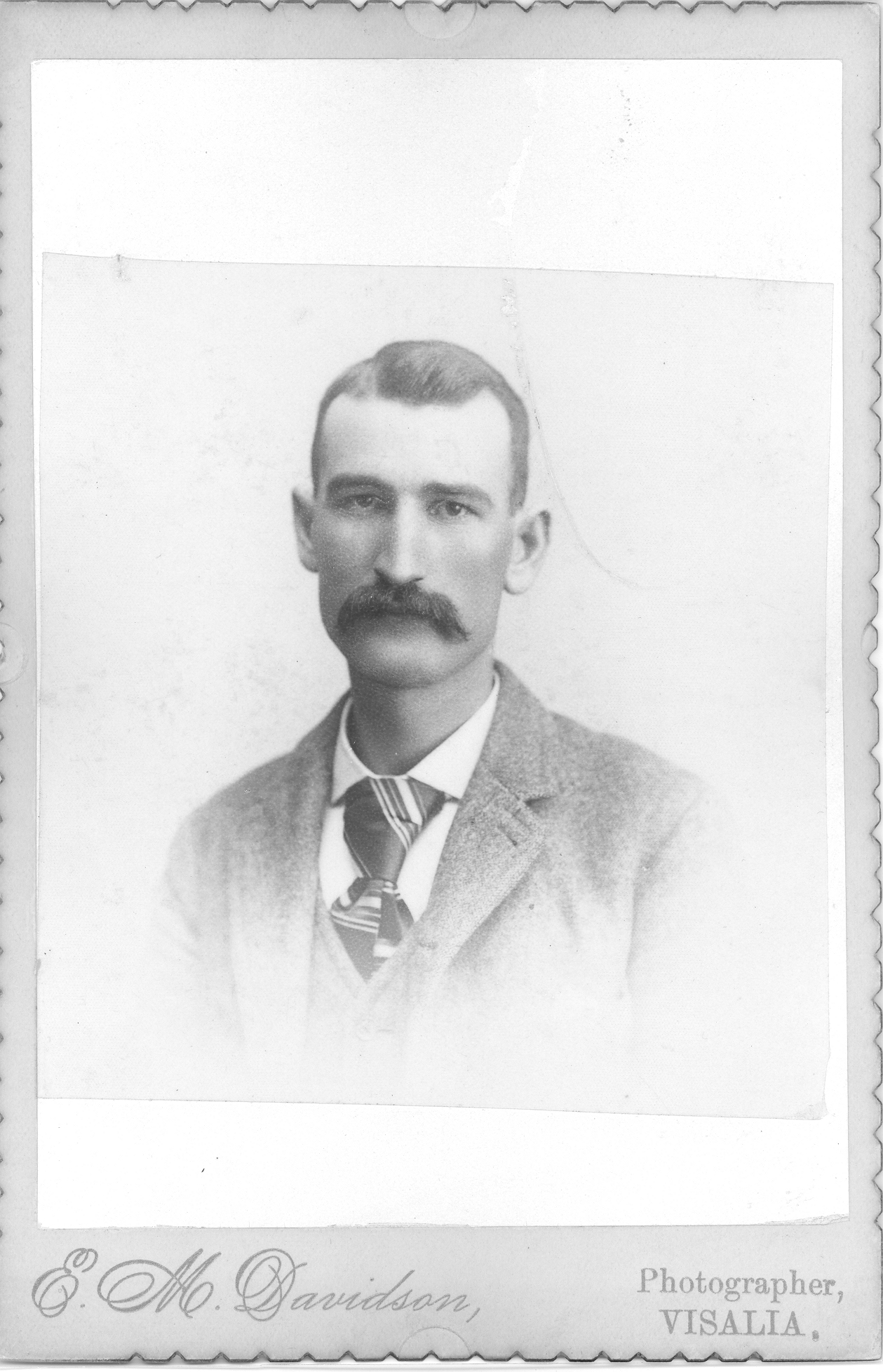 William J. Fewel, Visalia, California, ca 1888, 1888 (Internet Archive)