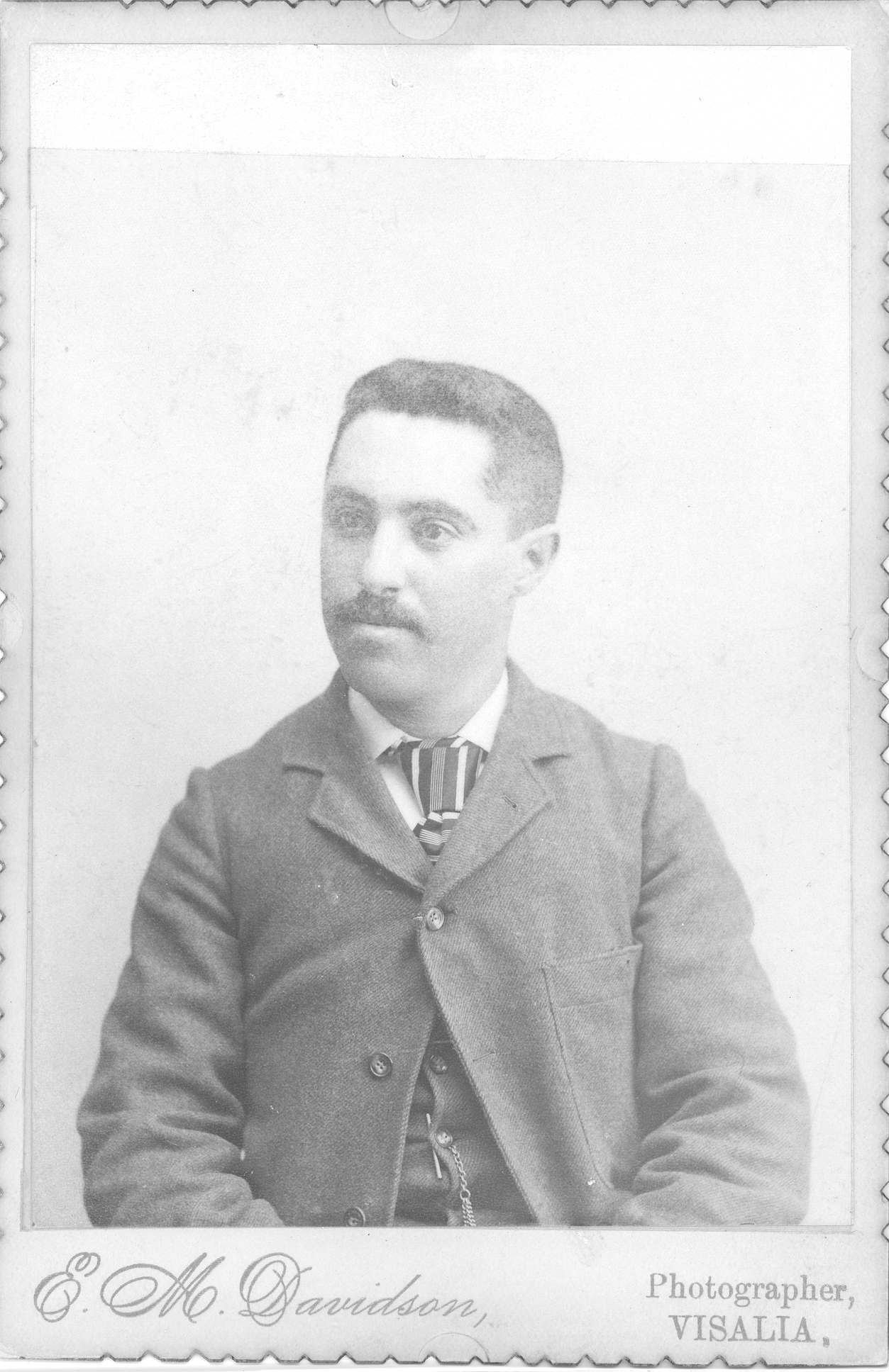 Joseph Mitchell, Visalia, California, ca 1888, 1888 (Internet Archive)