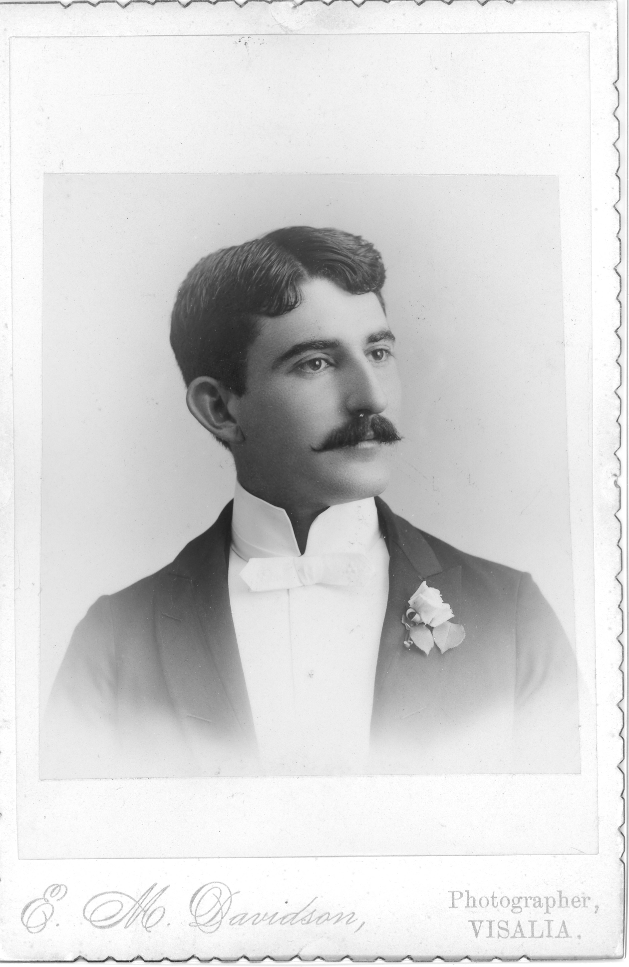 George Eaton, M.D., Visalia, California, ca 1888, 1888 (Internet Archive)