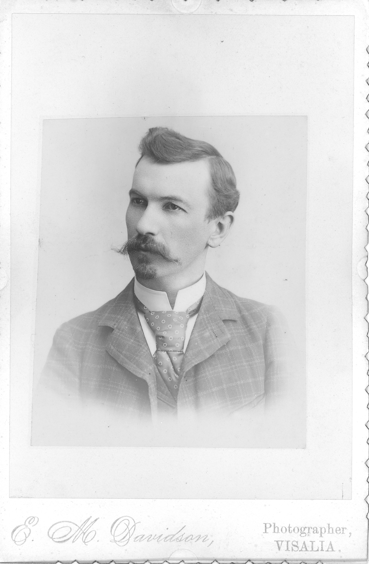 Ed T. Parr, M.D., Visalia, California, ca 1888, 1888 (Internet Archive)