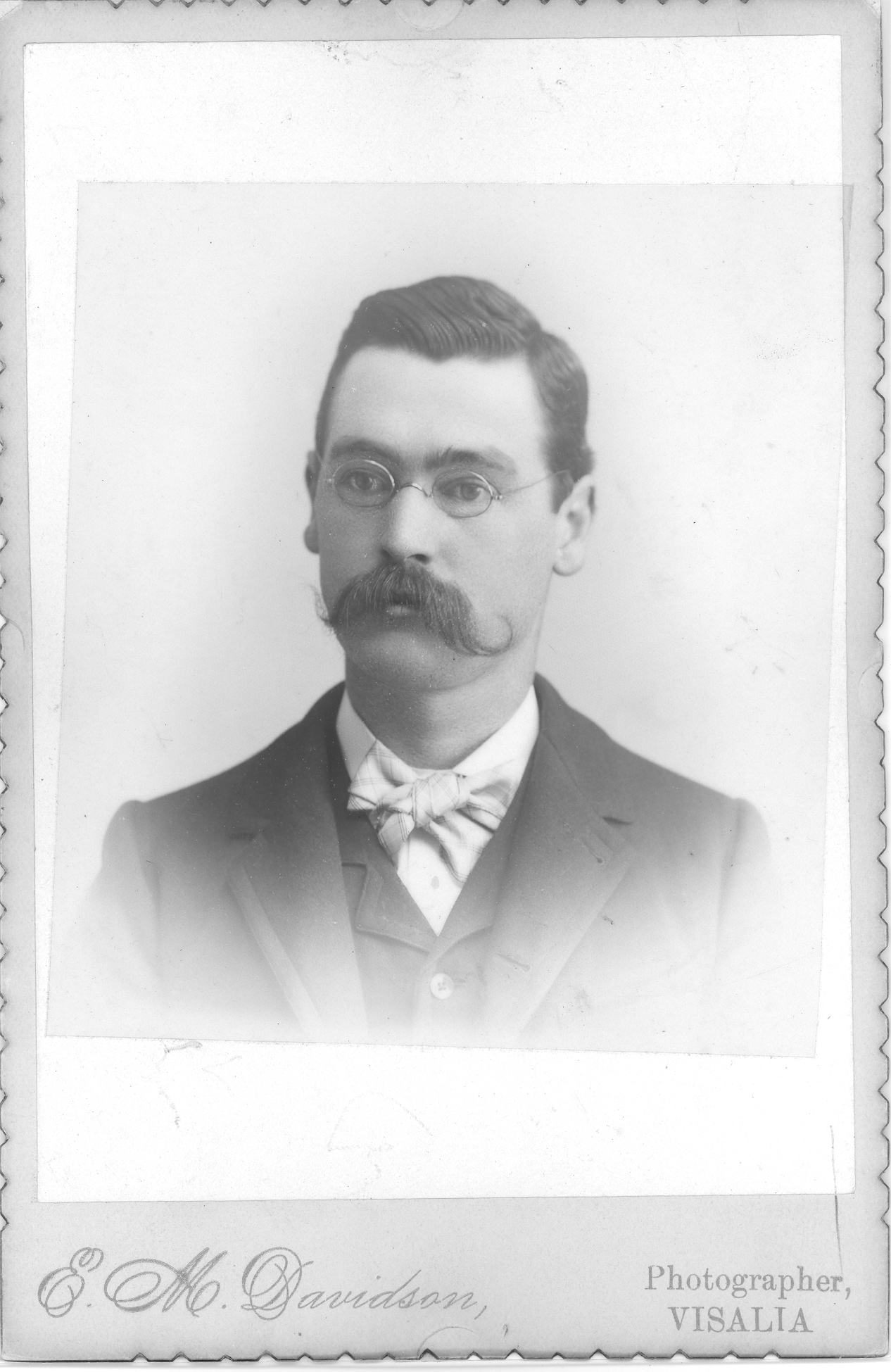 Maurice E. Power, Attorney, Visalia, California, ca 1888, 1888 (Internet Archive)