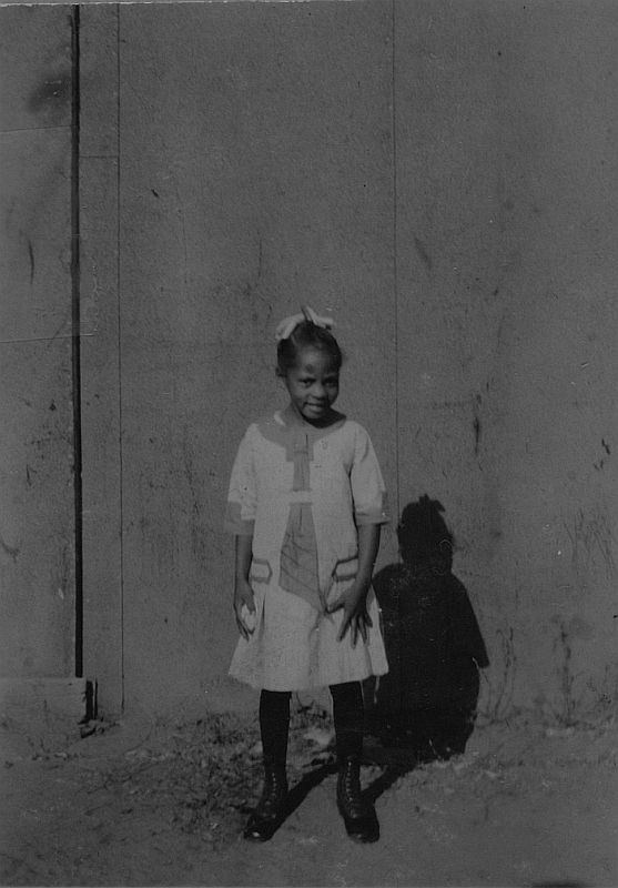 Donna ?, School Photo, Woodville, California, ca 1924, 1924 (Internet Archive)