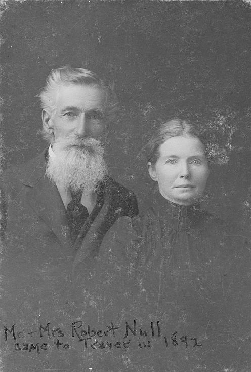 Mr. & Mrs. Robert Null, Traver, California, 1892, 1892 (Internet Archive)