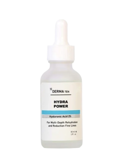 DERMA TEN ديرماتن هيالرونيك اسيد هيدرا باور سيروم لـ مل