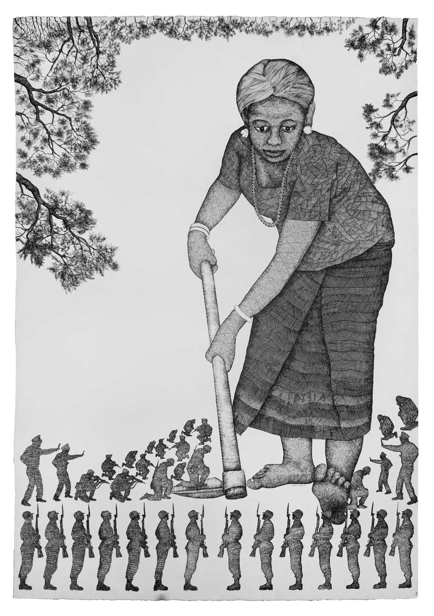 Joydeb Roaja — Courtesy the artist and Jhaveri Contemporary