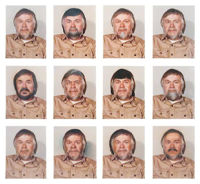 John Baldessari, portrait, MACBA, 2010