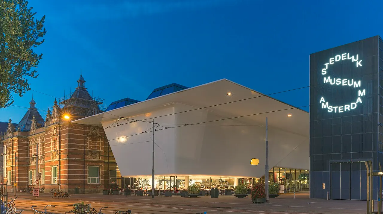Stedelijk Museum — Stedelijk Museum Amsterdam - new wing exterior