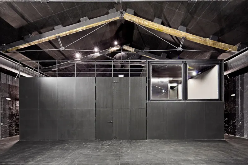 Hangar — Hangar visual arts production centre at Can Ricart, Poblenou, Barcelona (building view)