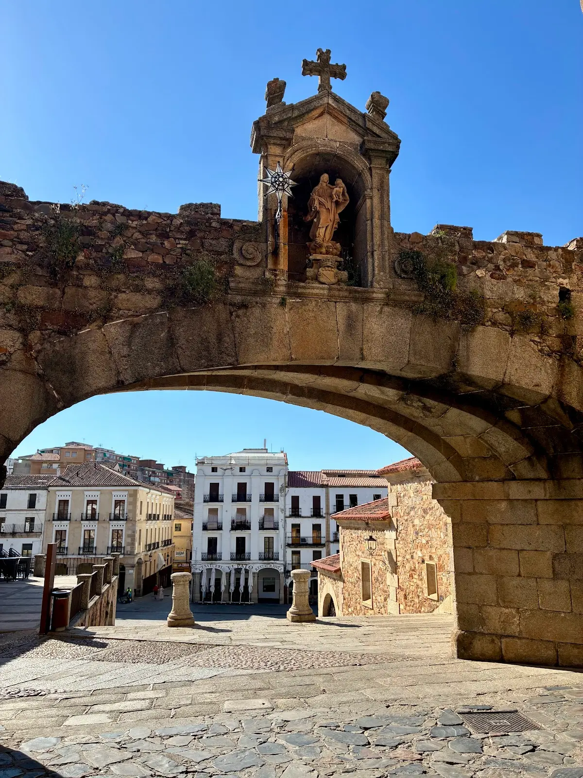 Cáceres Ciudad Monumental old town Extremadura Spain