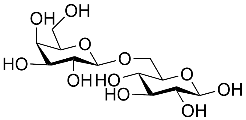 Structure of 6-O-beta-D-Galactopyranosyl-D-glucopyranose