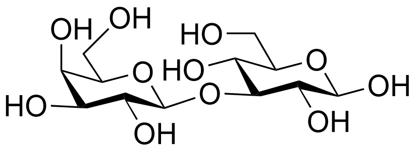 Structure of 1,3-beta-D-Galactosyl-D-glucose