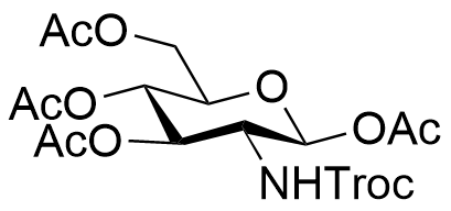 Structure of 1,3,4,6-tetra-O-acetyl-2-deoxy-2-(2,2,2-trichloroethoxycarbonylamino)-beta-D-glucopyranose