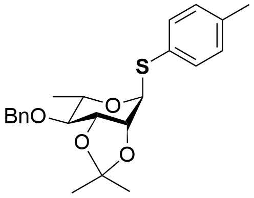 Structure of 4-Methylphenyl 4-O-benzyl-2,3-O-isopropylidene-1-thio-?-L-rhamnopyranoside