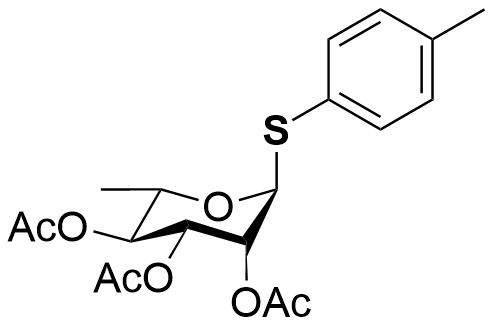 Structure of 4-Methylphenyl 2,3,4-tri-O-acetyl-1-thio-?-L-rhamnopyranoside