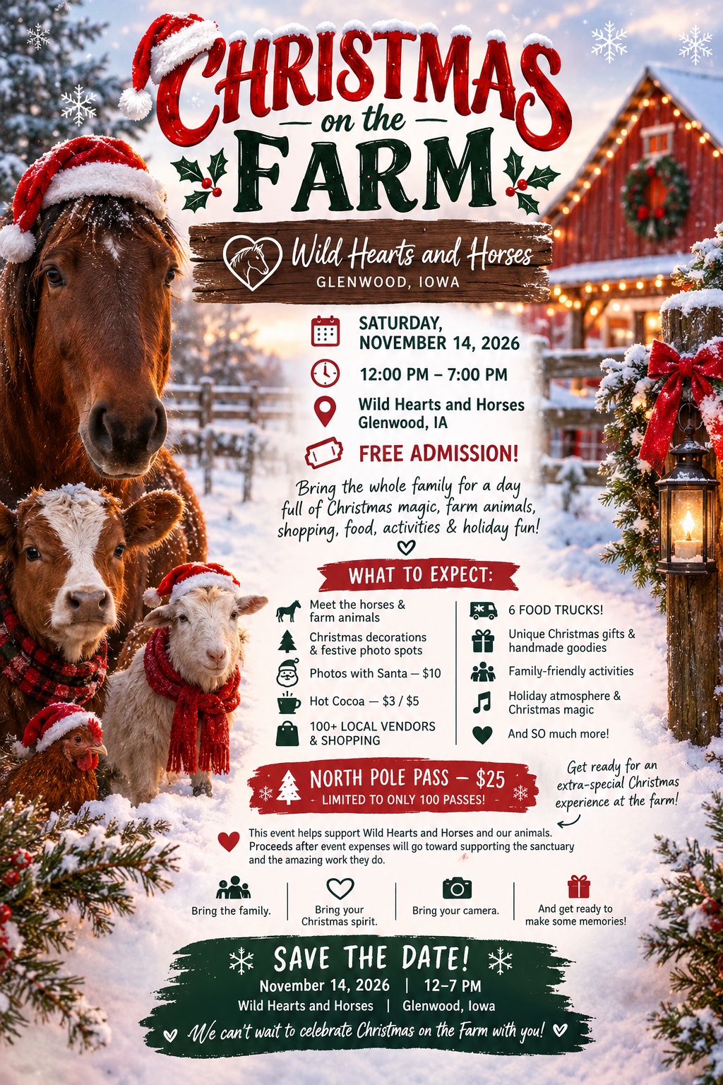 🎄✨🎅 CHRISTMAS ON THE FARM 🎅✨🎄 🐴❄️ A MAGICAL CHRISTMAS DAY ON THE FARM! ❄️🐴
