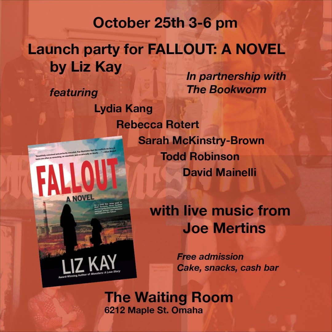 FALLOUT anthology launch party at The Waiting Room (with The Bookworm)