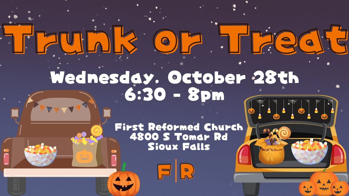 Trunk or Treat at First Reformed Church