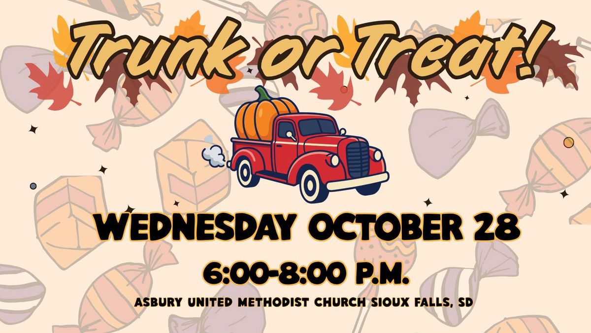 Trunk or Treat at Asbury United Methodist