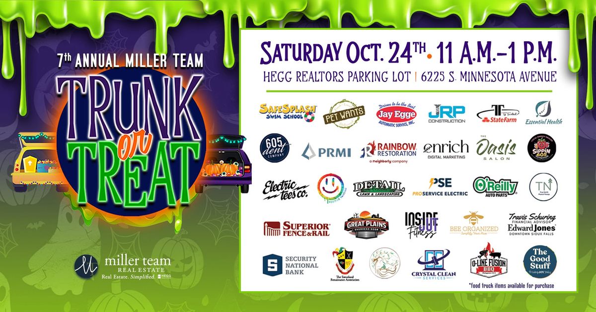 Miller Team Trunk or Treat (7th annual) — 25+ trunks + food trucks