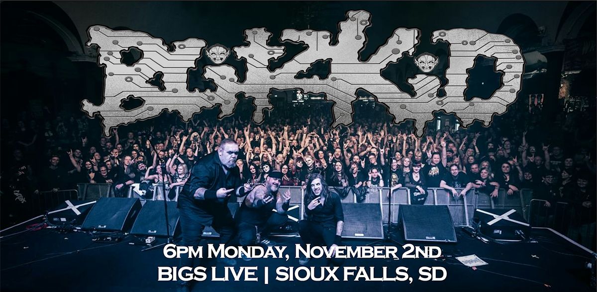 Blitzkid: Modern Hel Tour at Bigs Bar Live